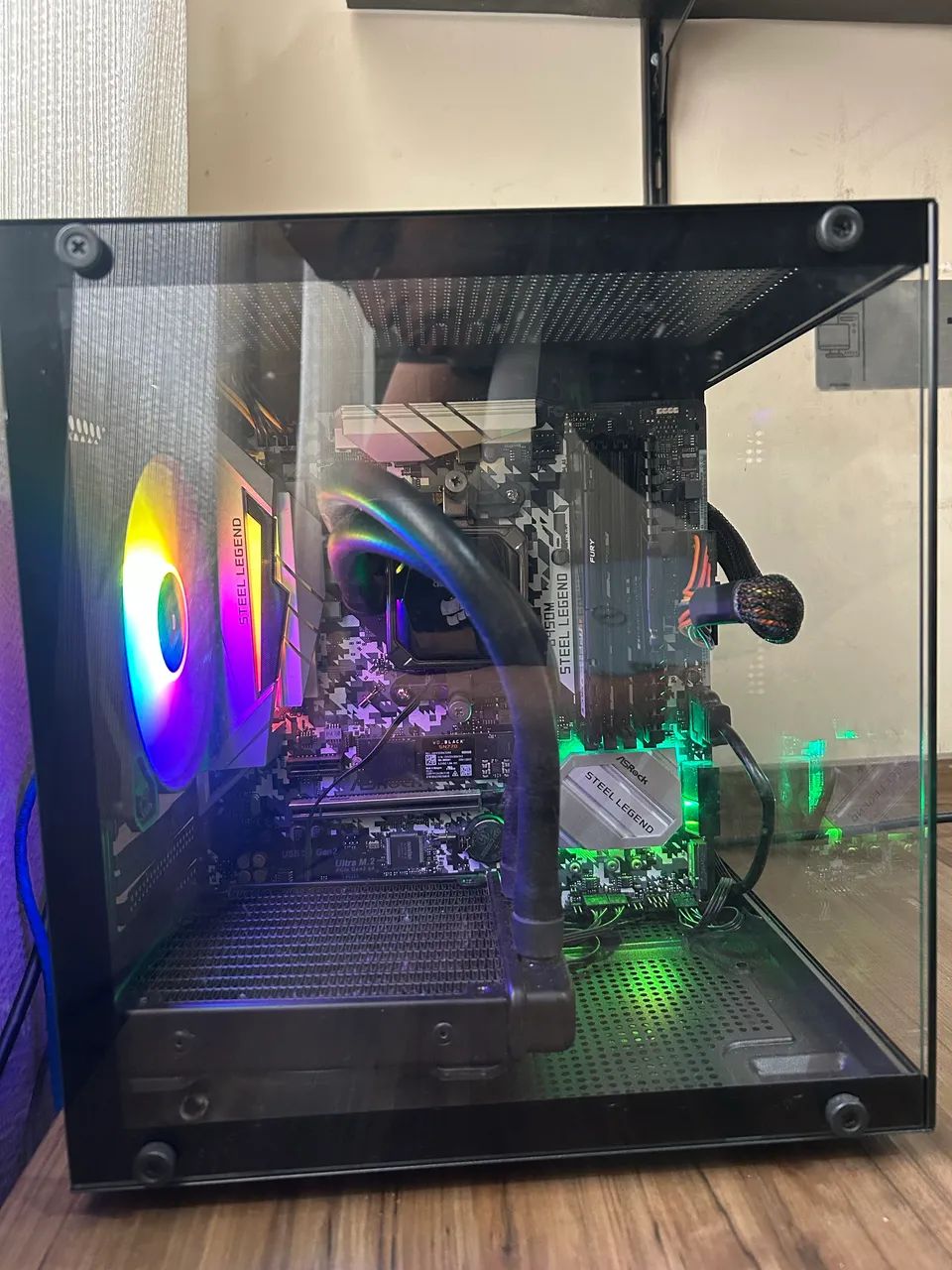 PC Gamer Ryzen 5 5600G 32GB RAM SSD NVMe 500GB - Foto 2
