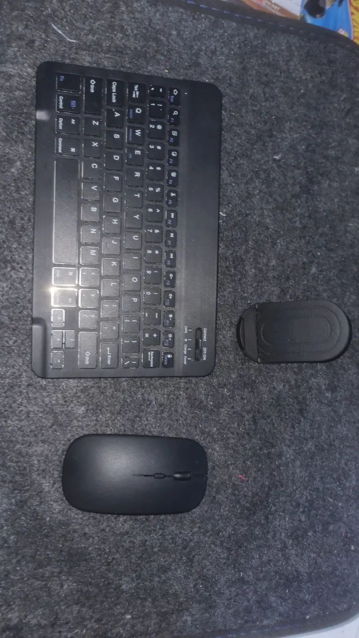  teclado e mouse sem fio Bluetooth ultrafino