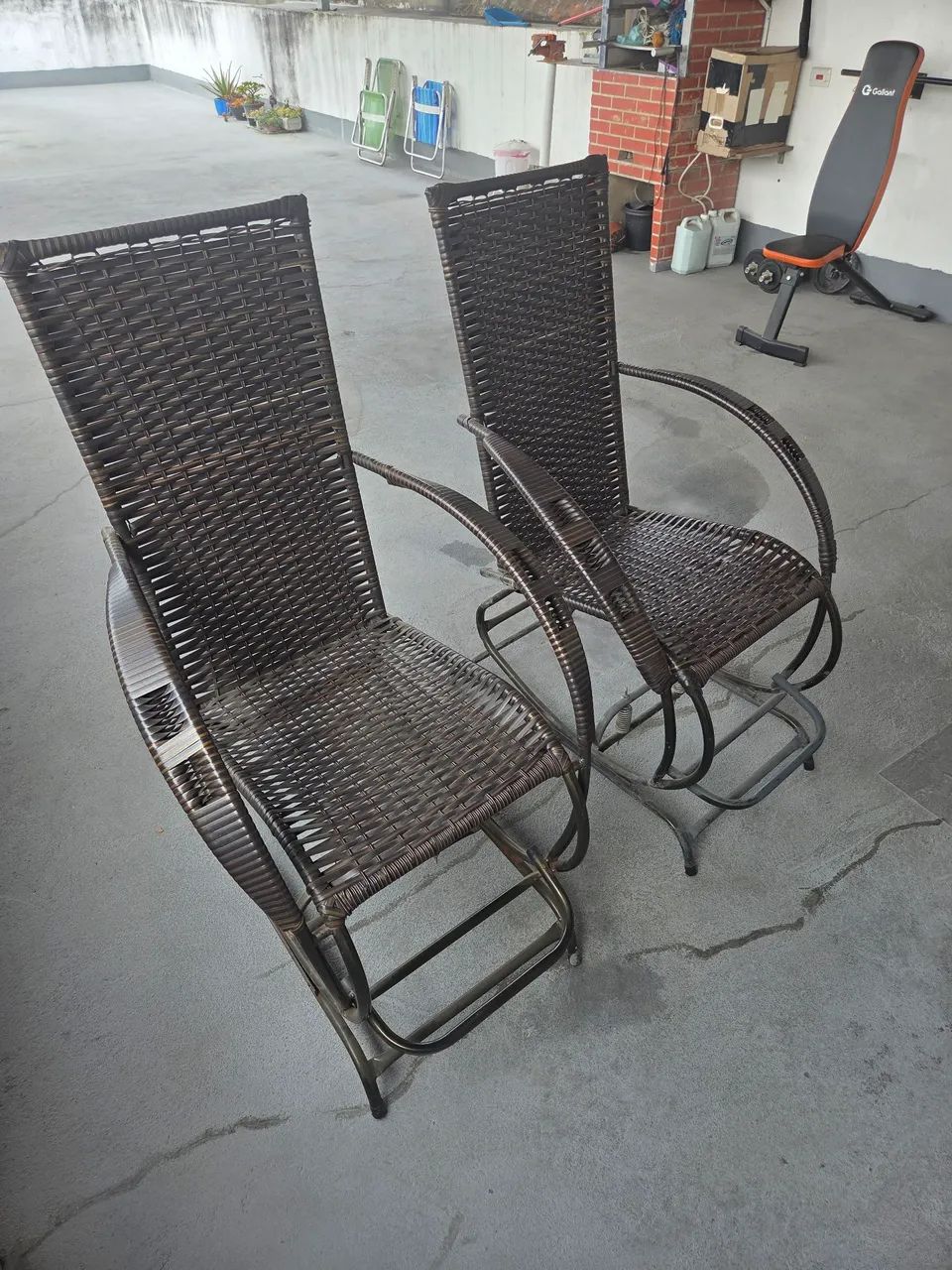 2 Cadeiras de balanço 