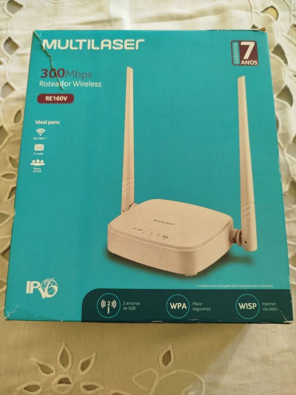 Roteador Multilaser RE160V 300Mbps