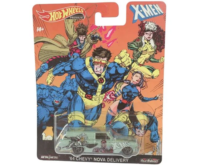 Hot Wheels Premium X-Men 64 Chevy Nova Delivery