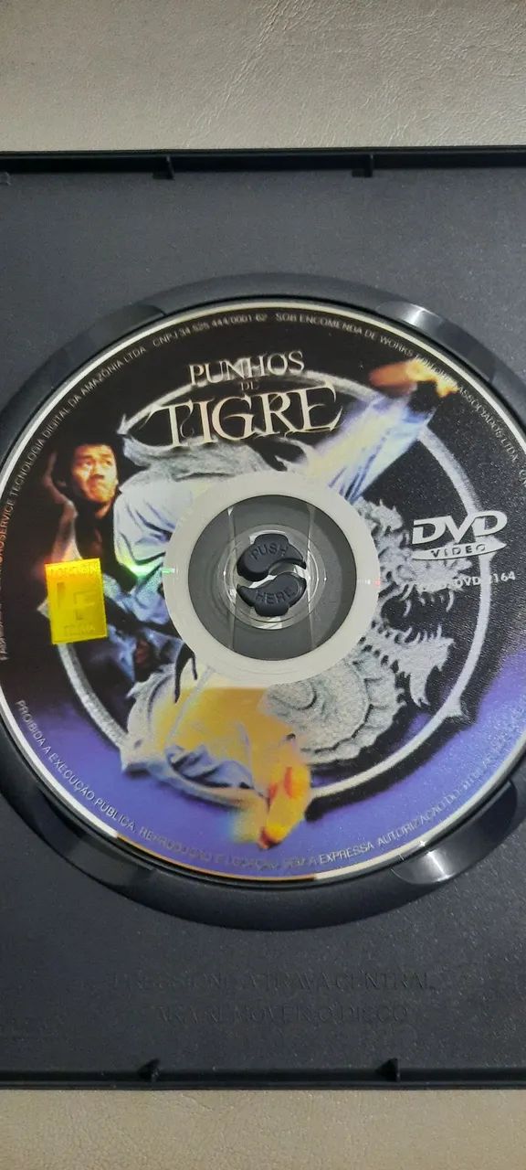 DVD FILME PUNHOS DE TIGRE 1972 ORIGINAL  - Foto 3