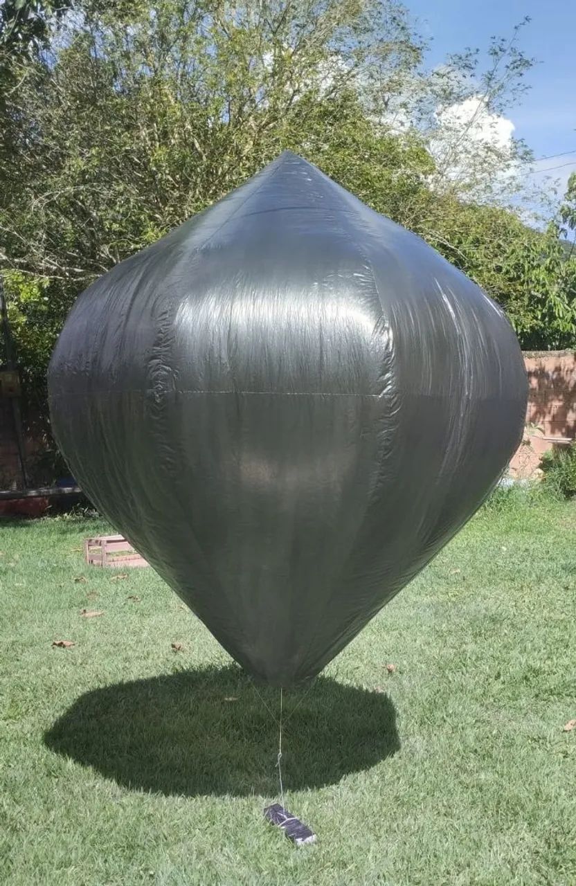 Balão Solar 2 Metros Sobe com o Sol 