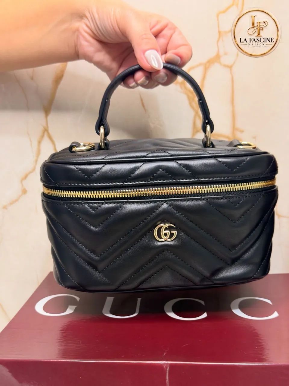 Necessaire GG Marmont mini - Foto 3