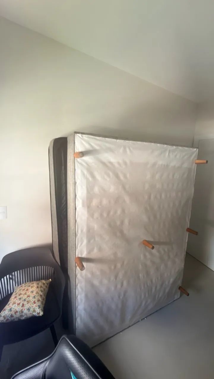 Cama de casal com colchão Cristalflex  - Foto 2