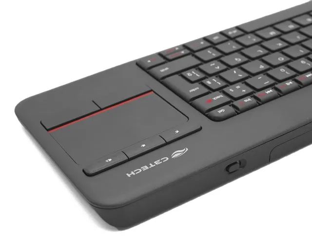 TECLADO SEM FIO COM TOUCHPAD C3TECH K-WT200BK - Foto 3
