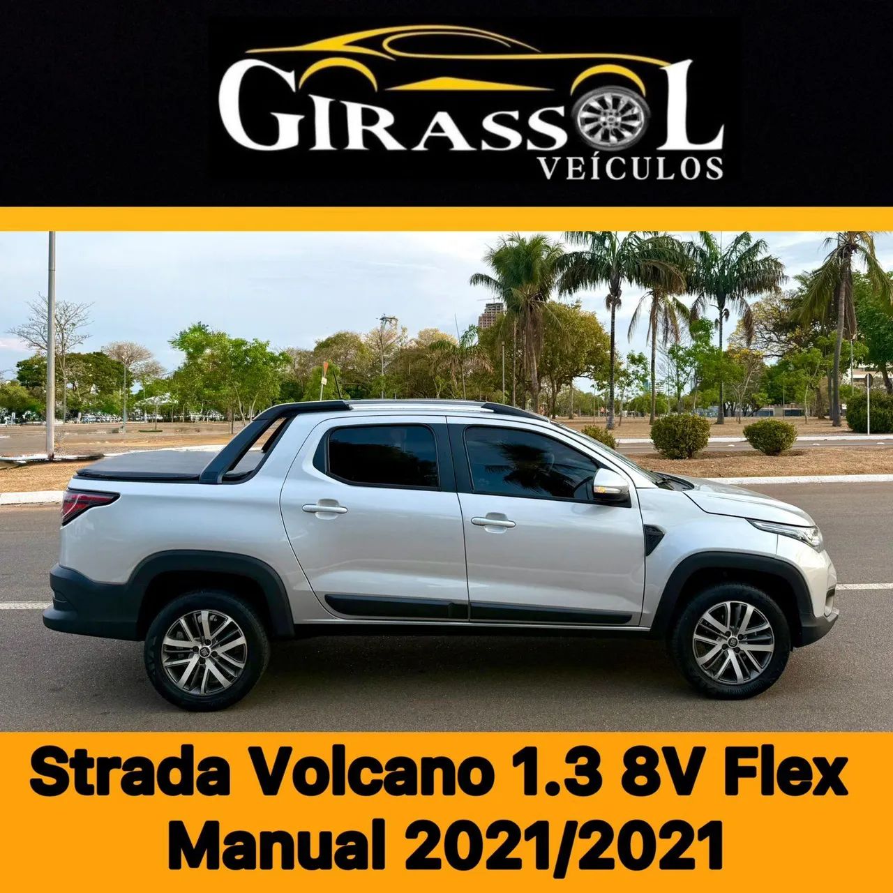 Fiat Strada Volcano 1.3 Flex 8V CD 2021 - Foto 5