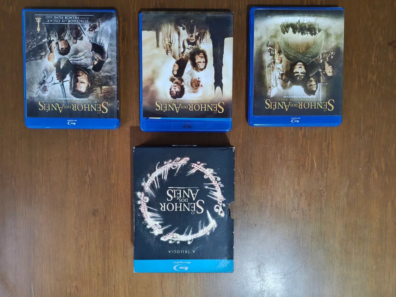 Box Blu Ray senhor dos anéis e filmes - Foto 2