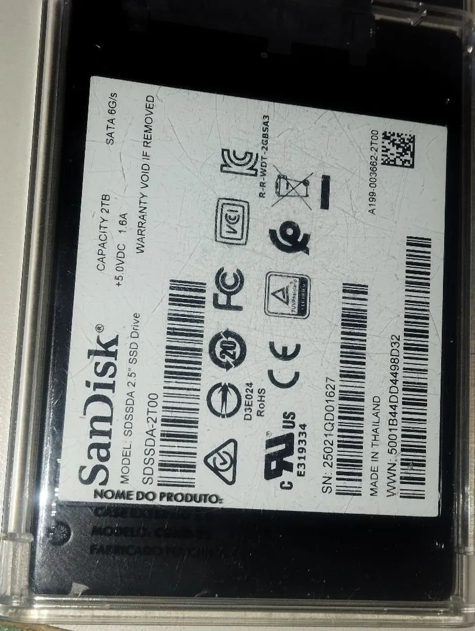 SSD 2TB SANDISK  - Foto 3