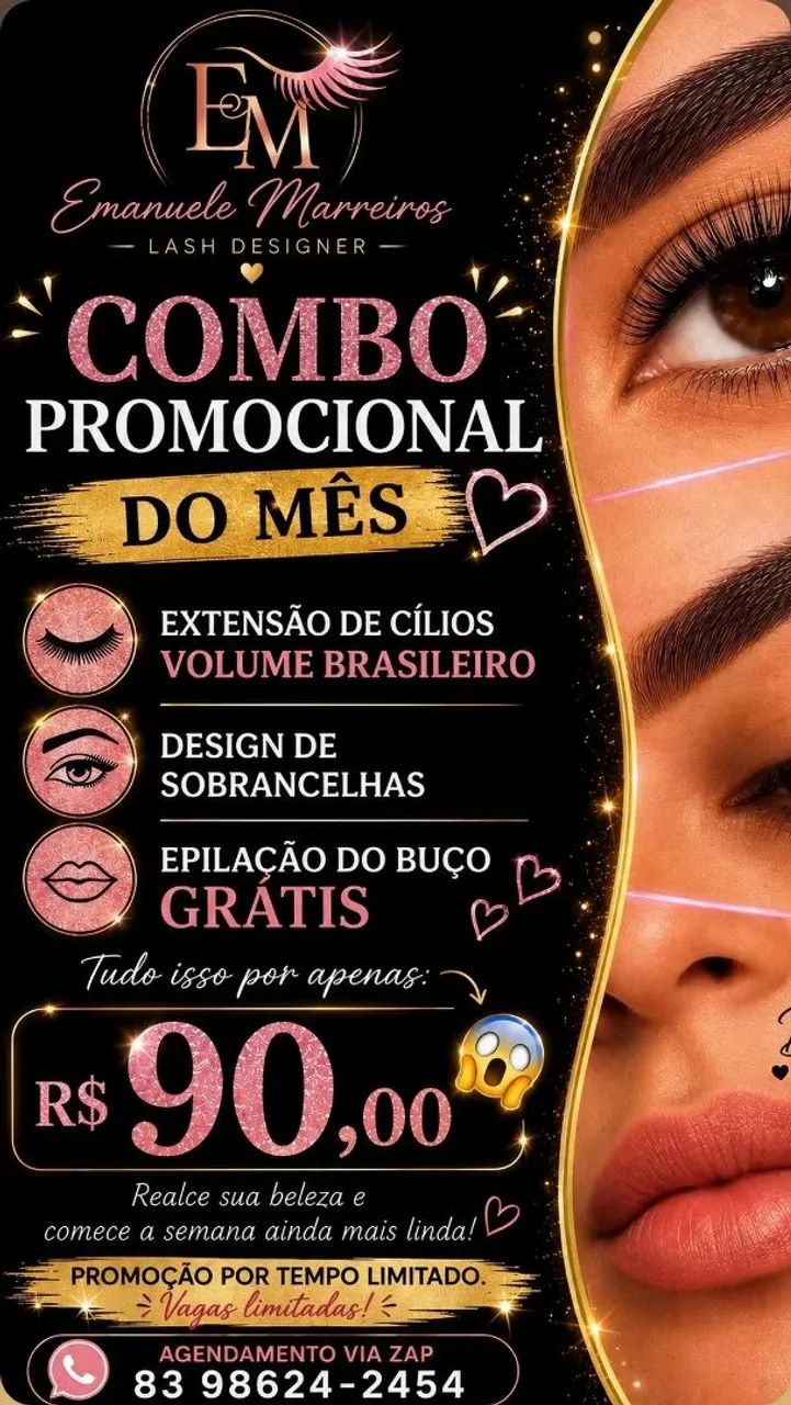 Extensão de cílios Fio a Fio  - Foto 4