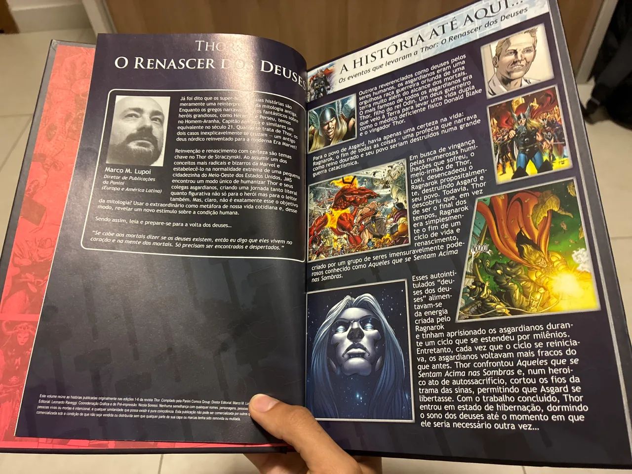 Livro Graphic Novels Marvel - Thor O Renascer dos Deuses - Foto 4