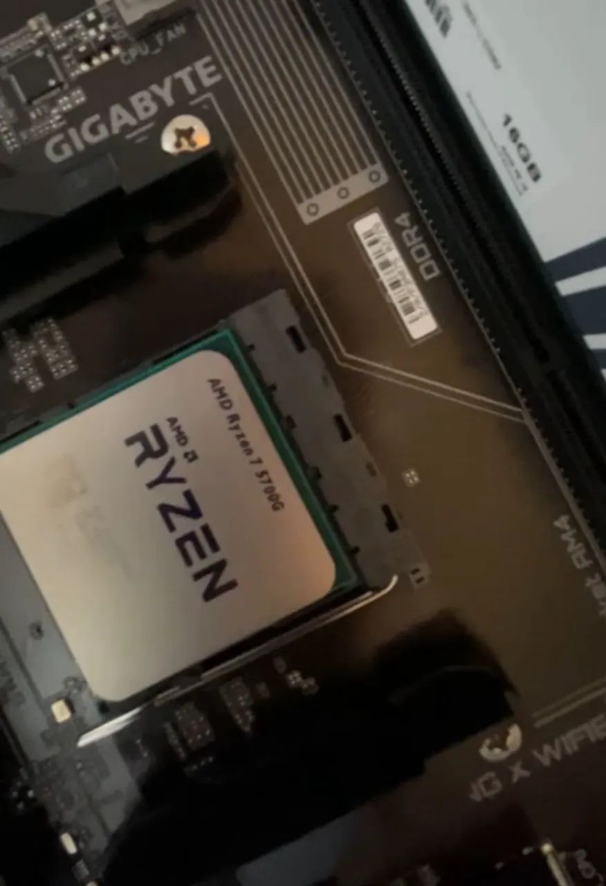 RYZEN 7 5700G (NOVO! 1 SEMANA DE USO) - Foto 2