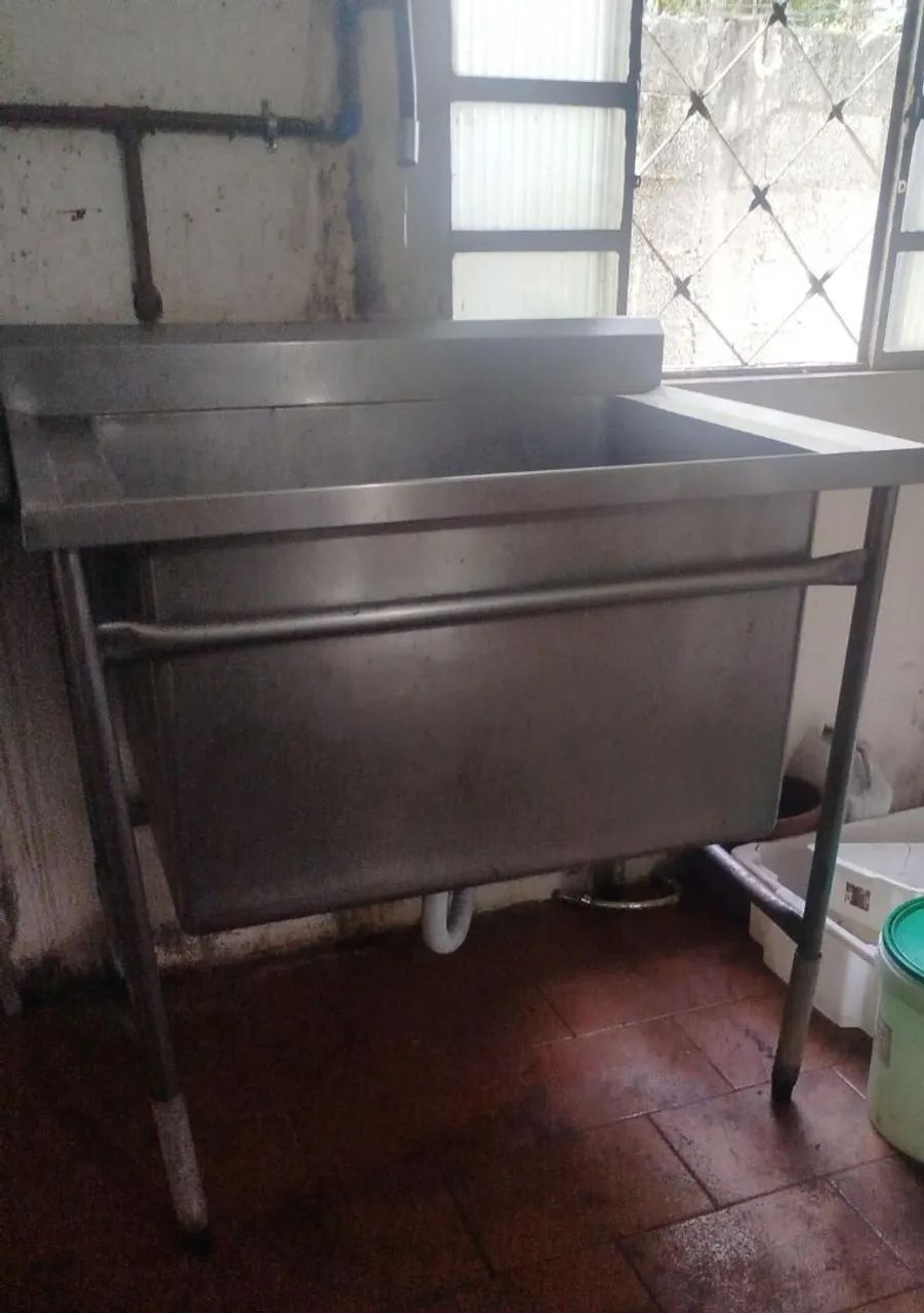 Tanque de aço inox 