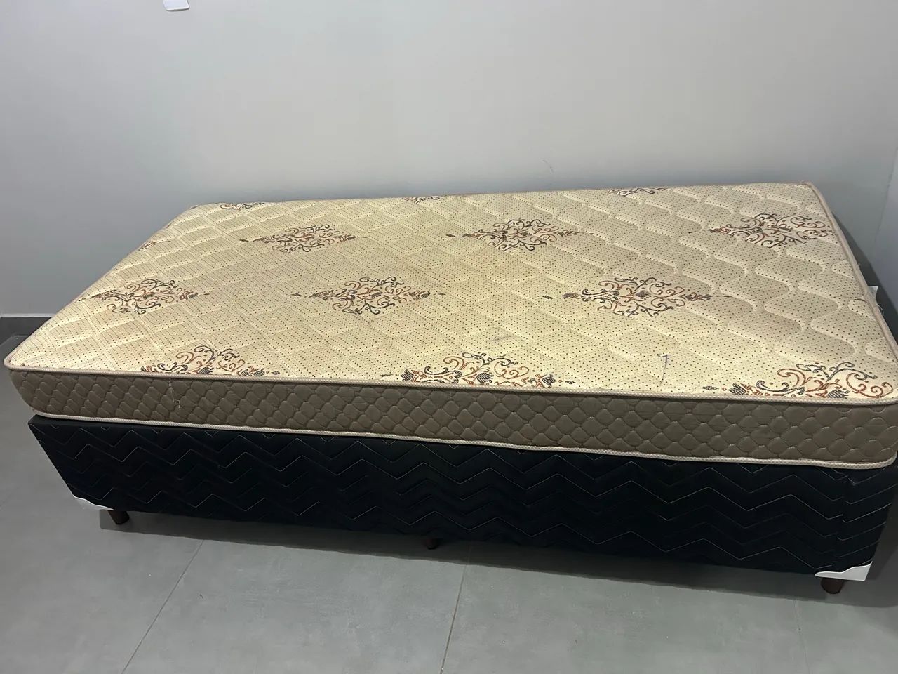 CAMA SOLTEIRO COLCHÃO + BOX - Foto 2