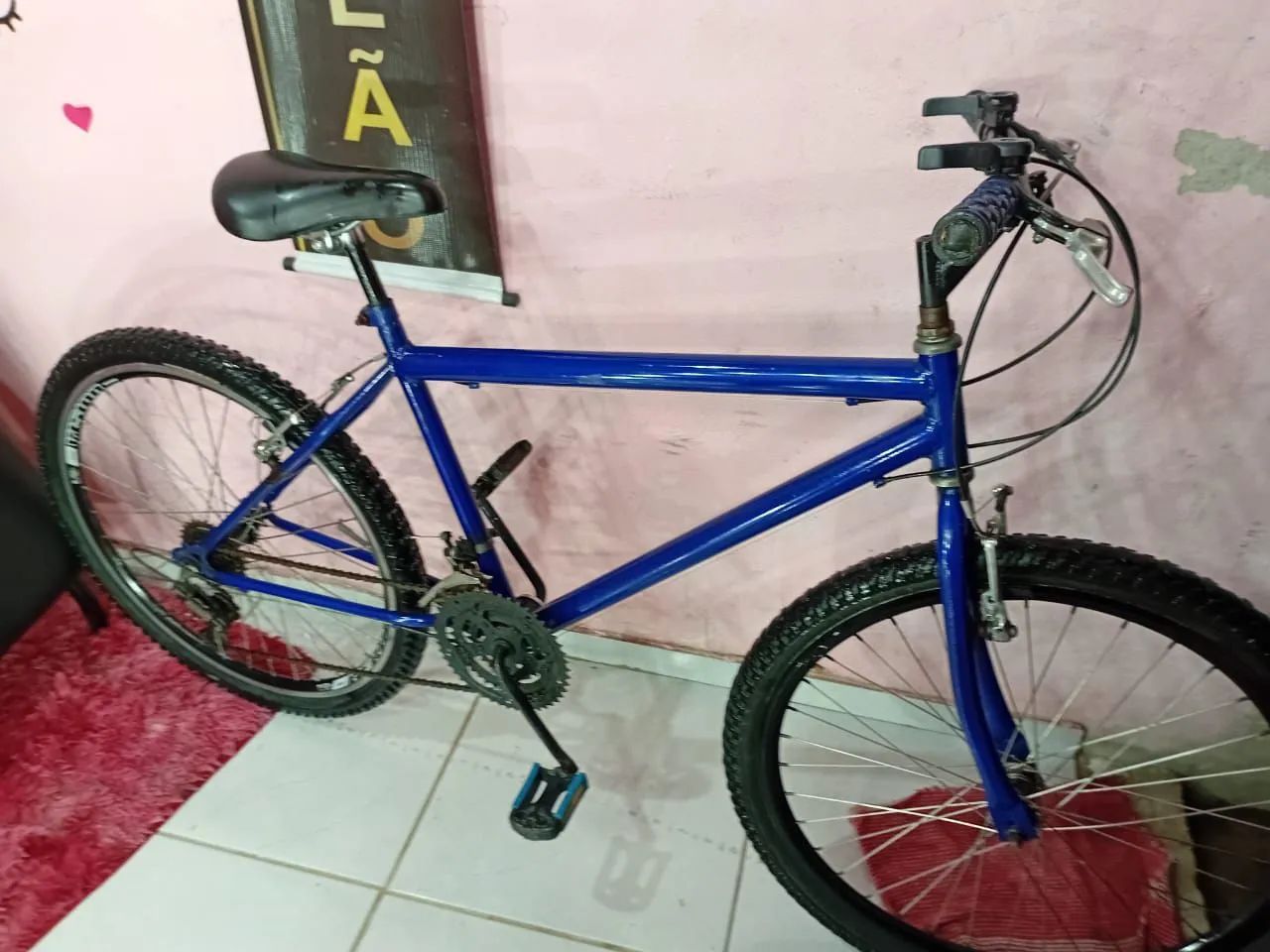 Bicicleta aro 26 de macha novinha  - Foto 4