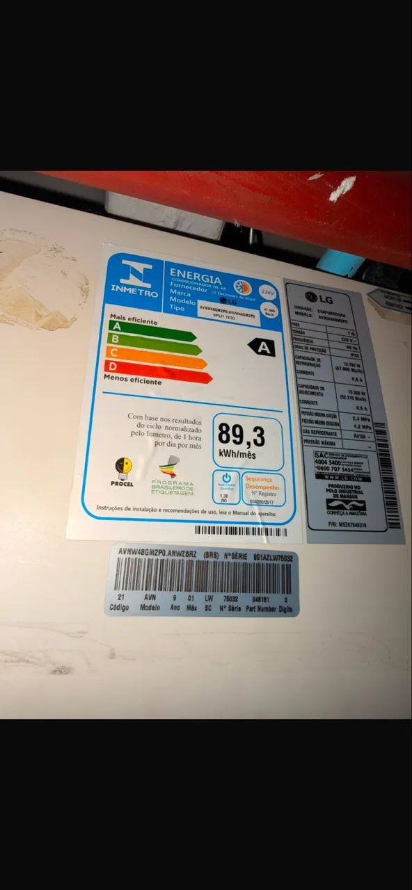 Ar condicionado 48 btus - Foto 2