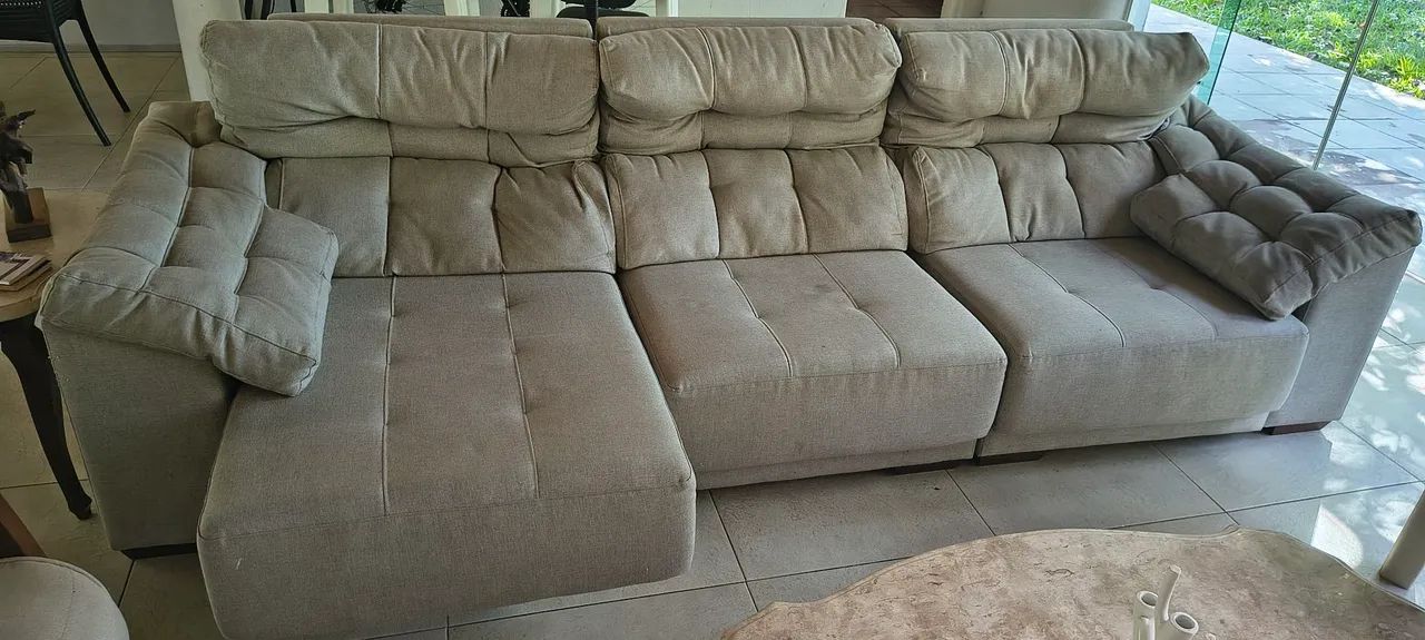 Vende-se sofá retrátil e reclinável  - Foto 2
