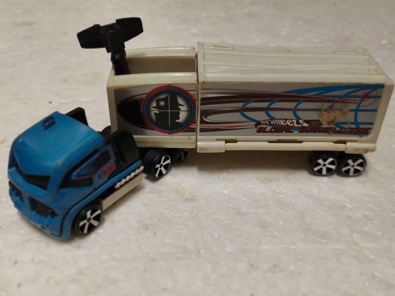 Miniatura caminhão hotwheels