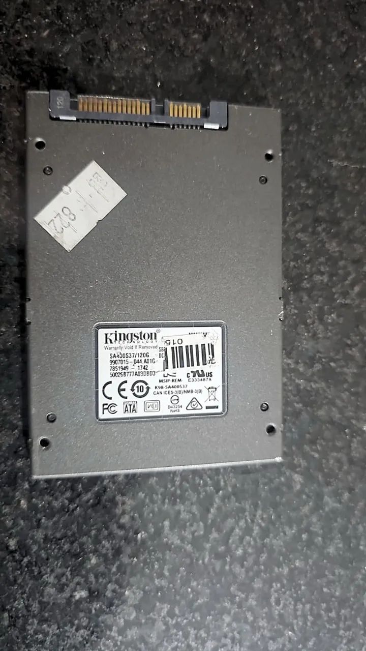 SSD Kingston - Aceito proposta