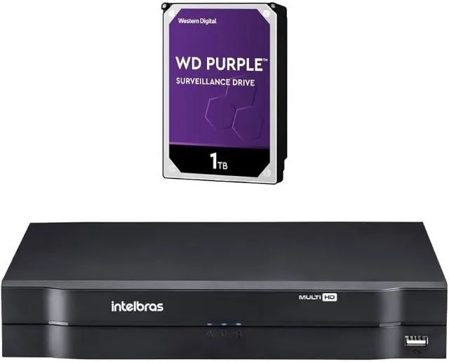 DVR Intelbras para câmeras de segurança