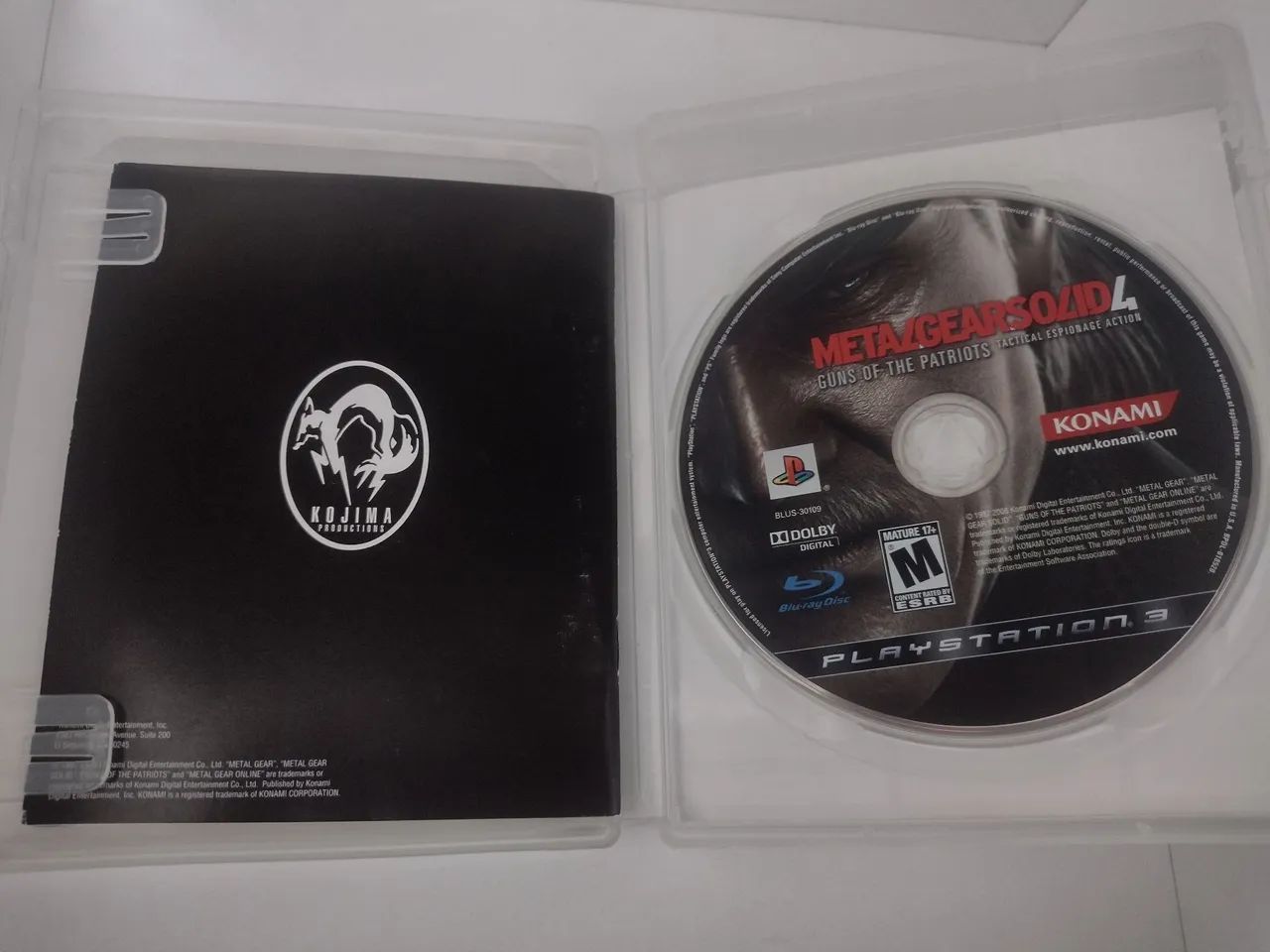 Jogo Play 3 Metalgearsolid 4 - Foto 3