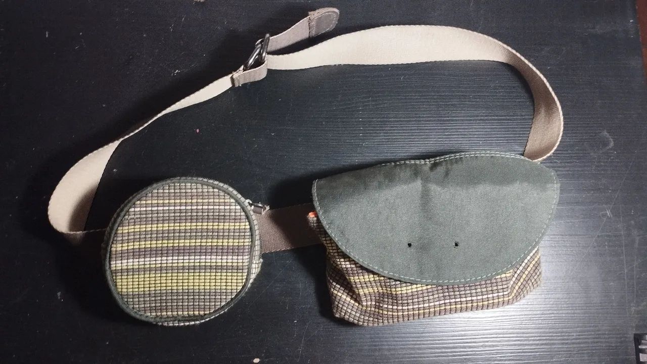 Pochete Multiuso Uncle K ? Estilo Vintage em Tecido Artesanal