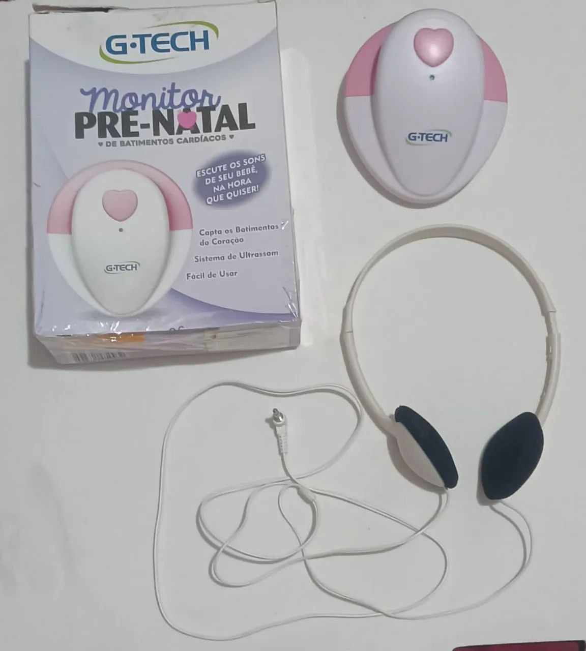 Monitor pré-natal de batimentos cardíacos do bebê 