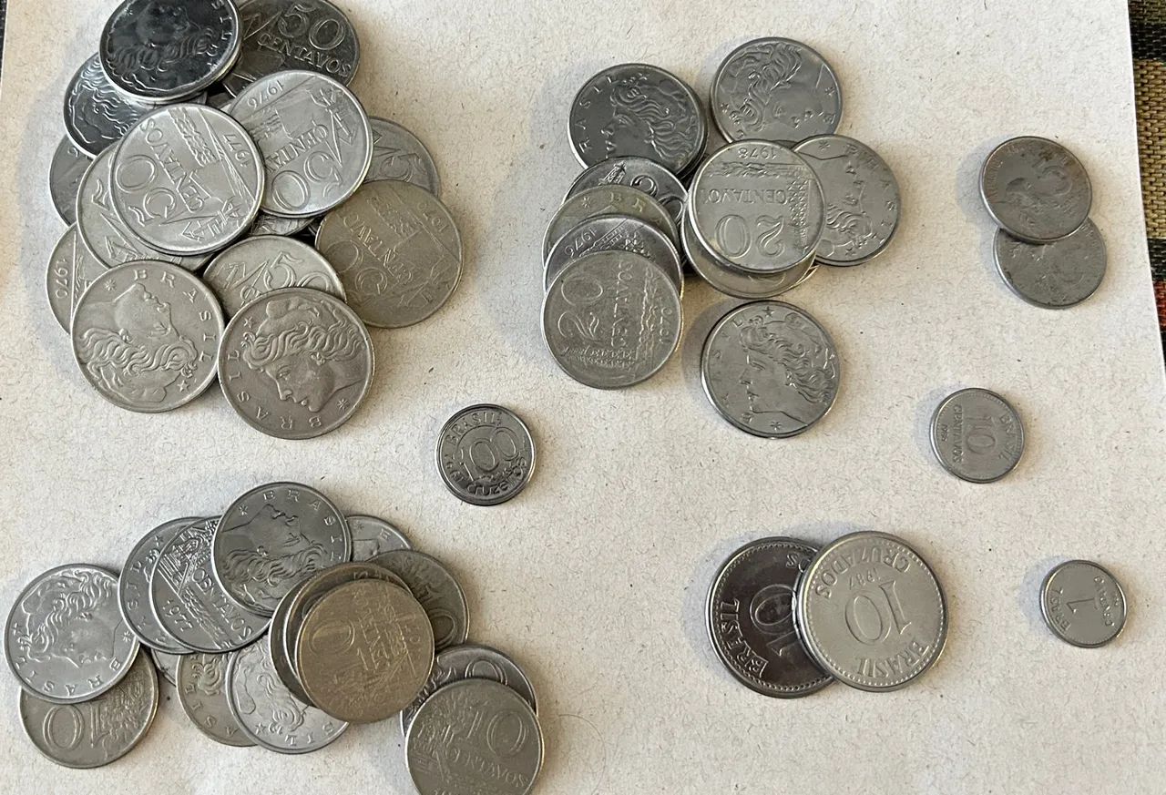 Moedas brasileiras diversas  - Foto 2