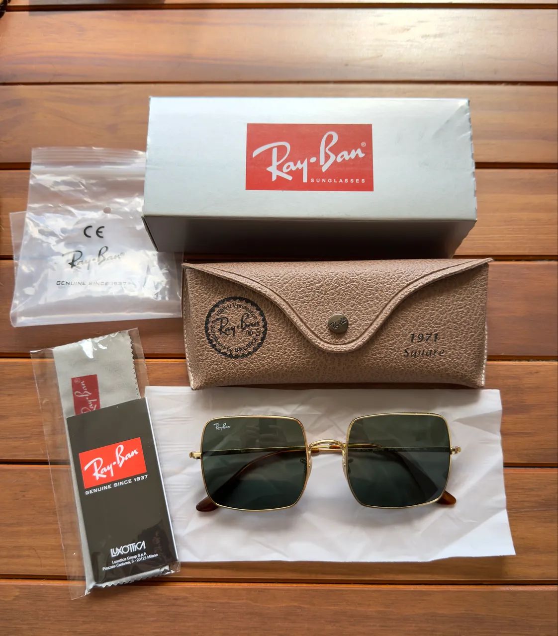 Oculos de sol ray-ban SQUARE REVERSE rb1971 L 9147/31