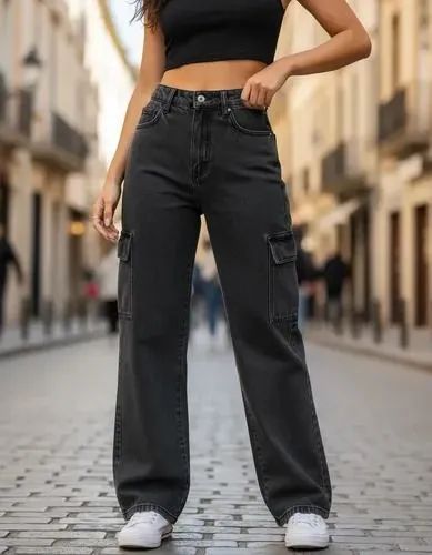 Calça cargo cinza infantil 