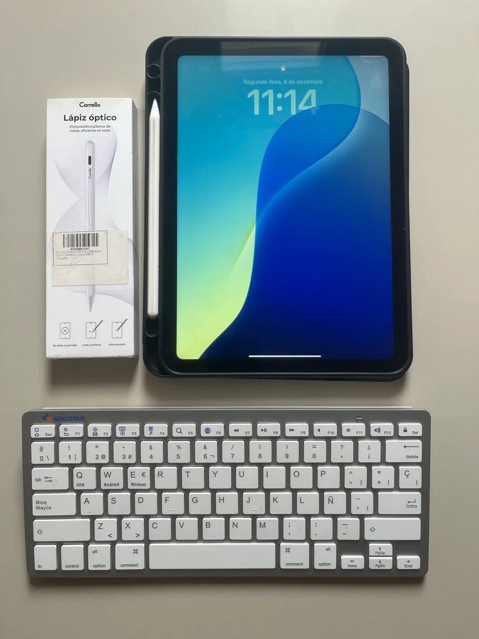 IPad 10 com teclado e caneta - Foto 4
