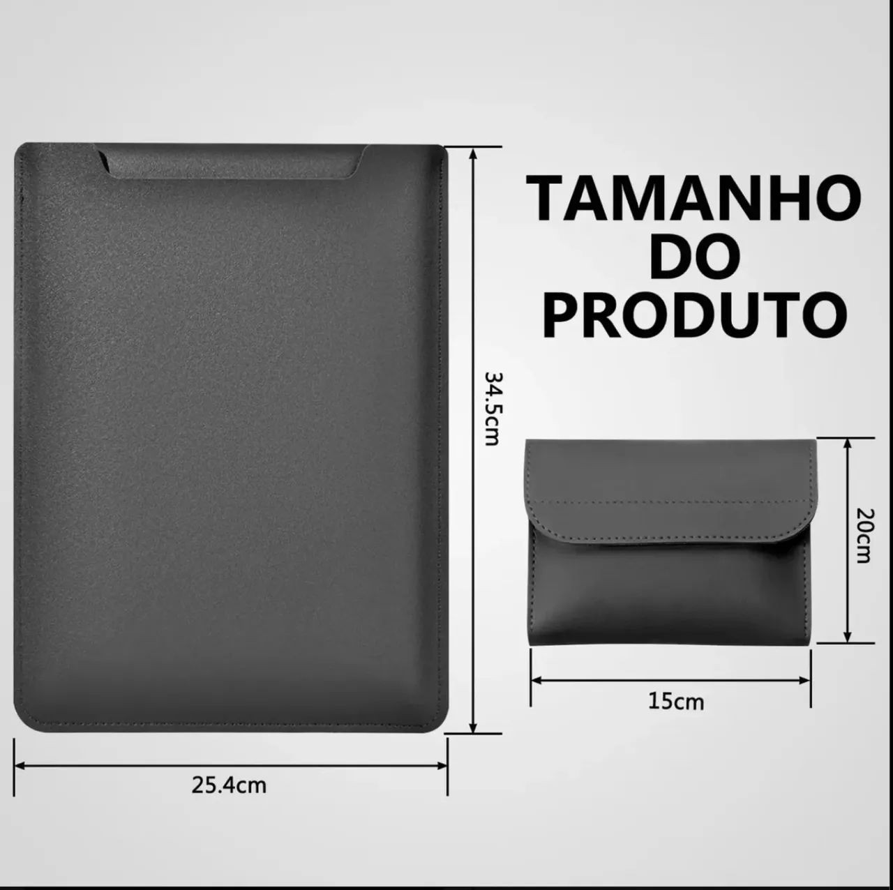 Capa em couro MacBook/notebook  - Foto 3