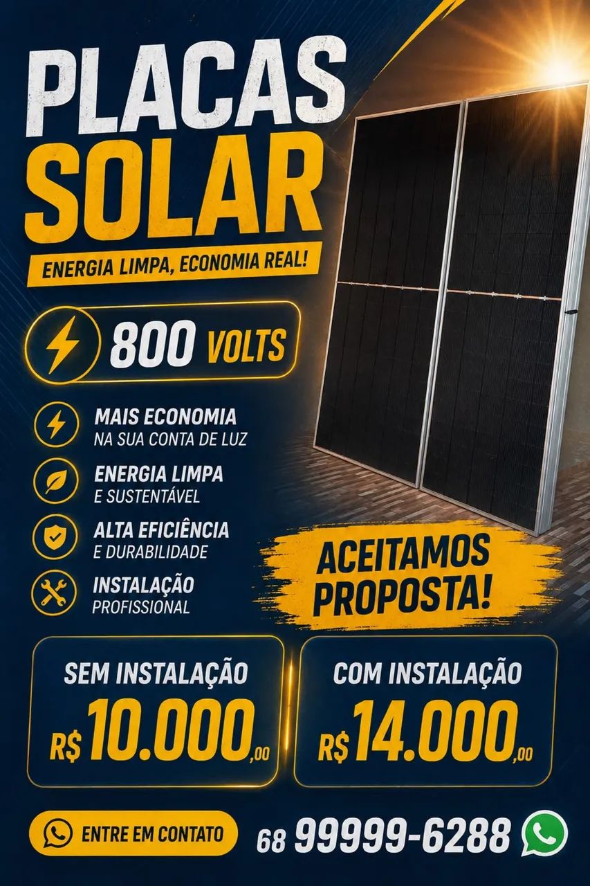 Placas solares 