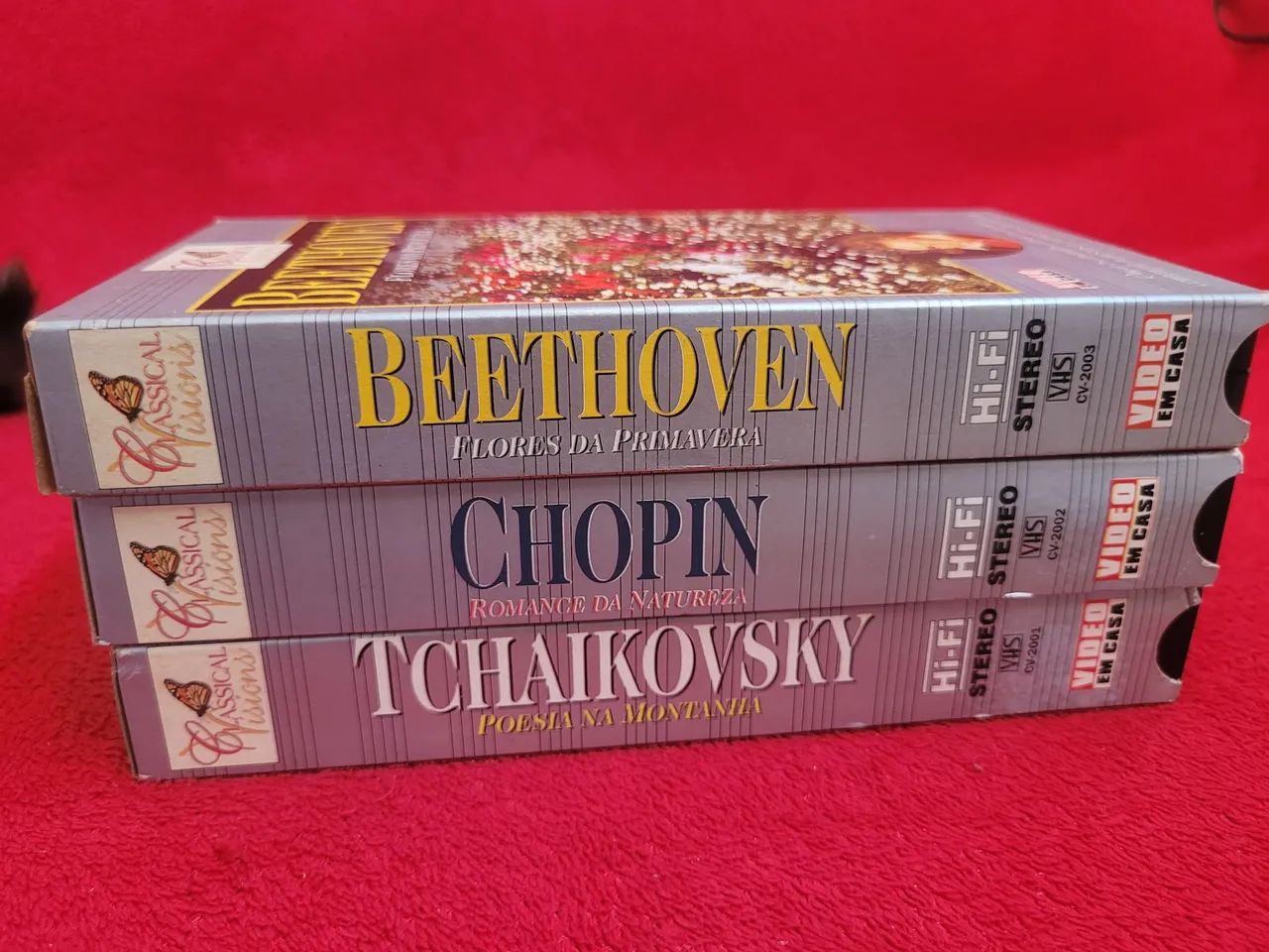 Fita vhs Bethoven e Chopin
