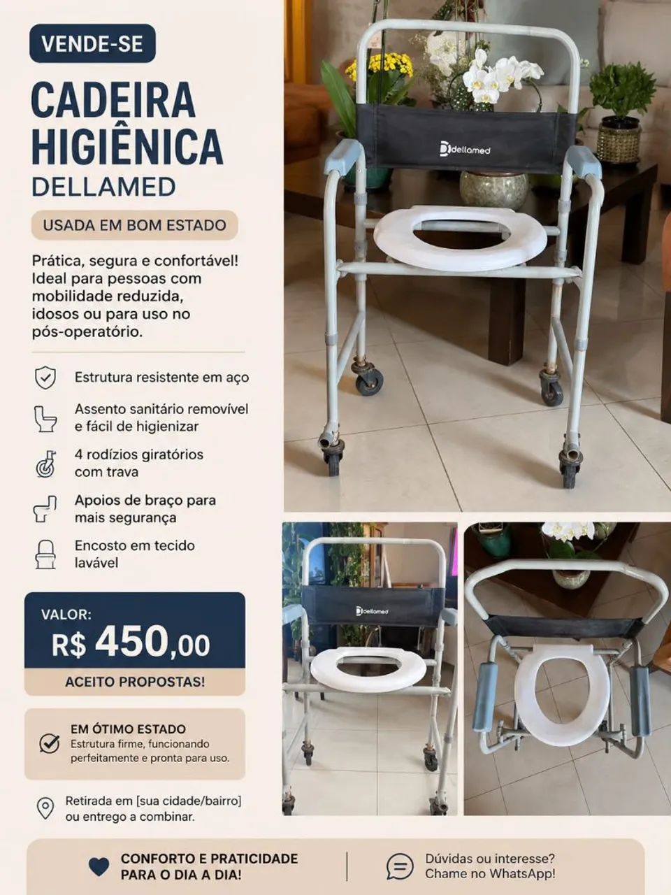 Cadeira de banho