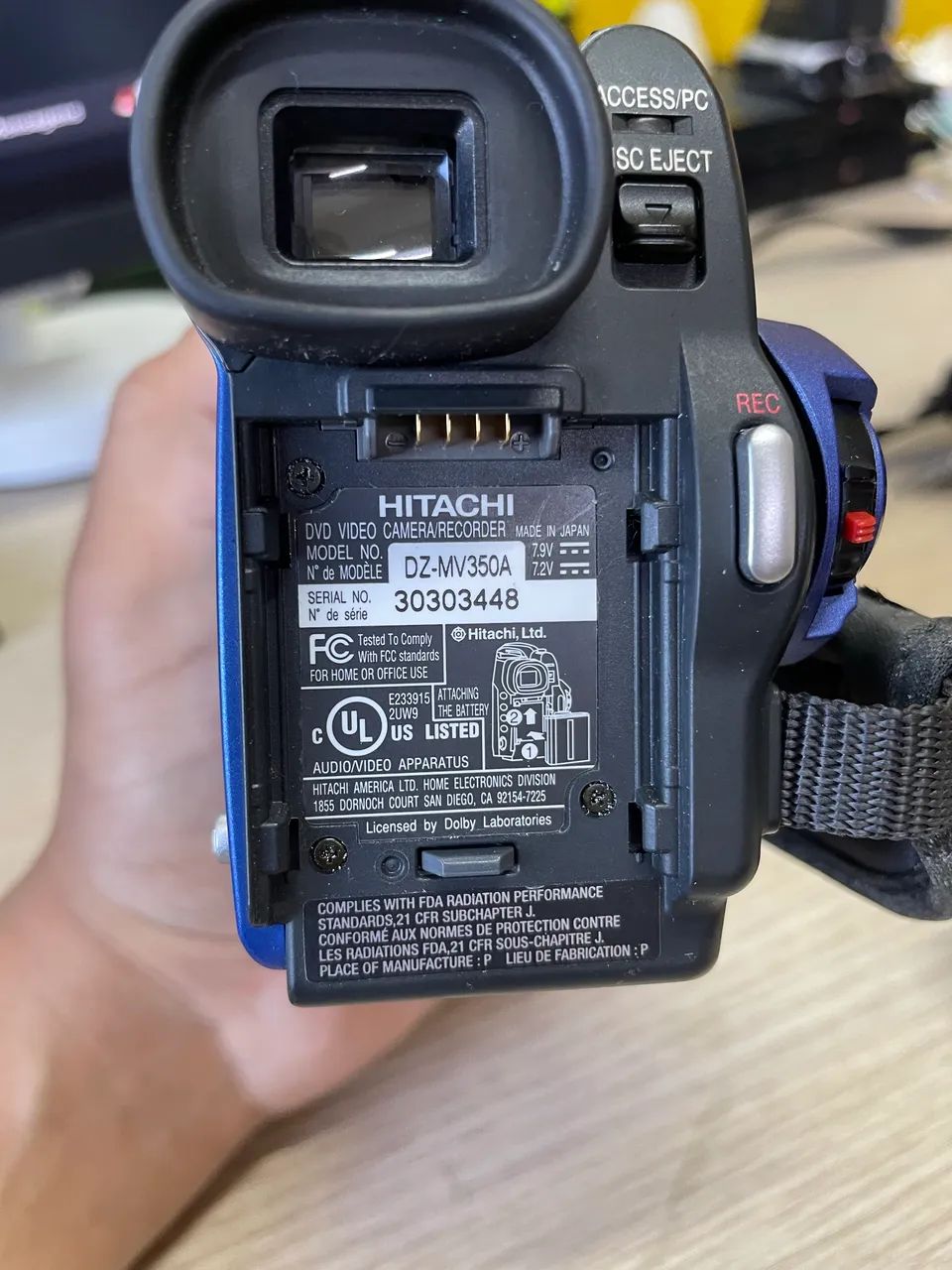 Câmera de gravação hitachi ultravision digital  - Foto 4