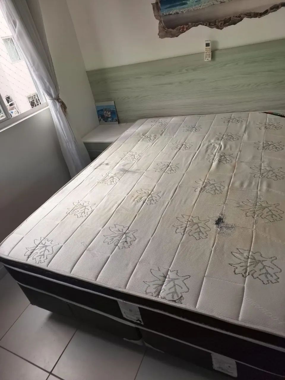 Mega Oferta. Cama Box Queen Size colchão ortopédico Ortobom - Foto 3
