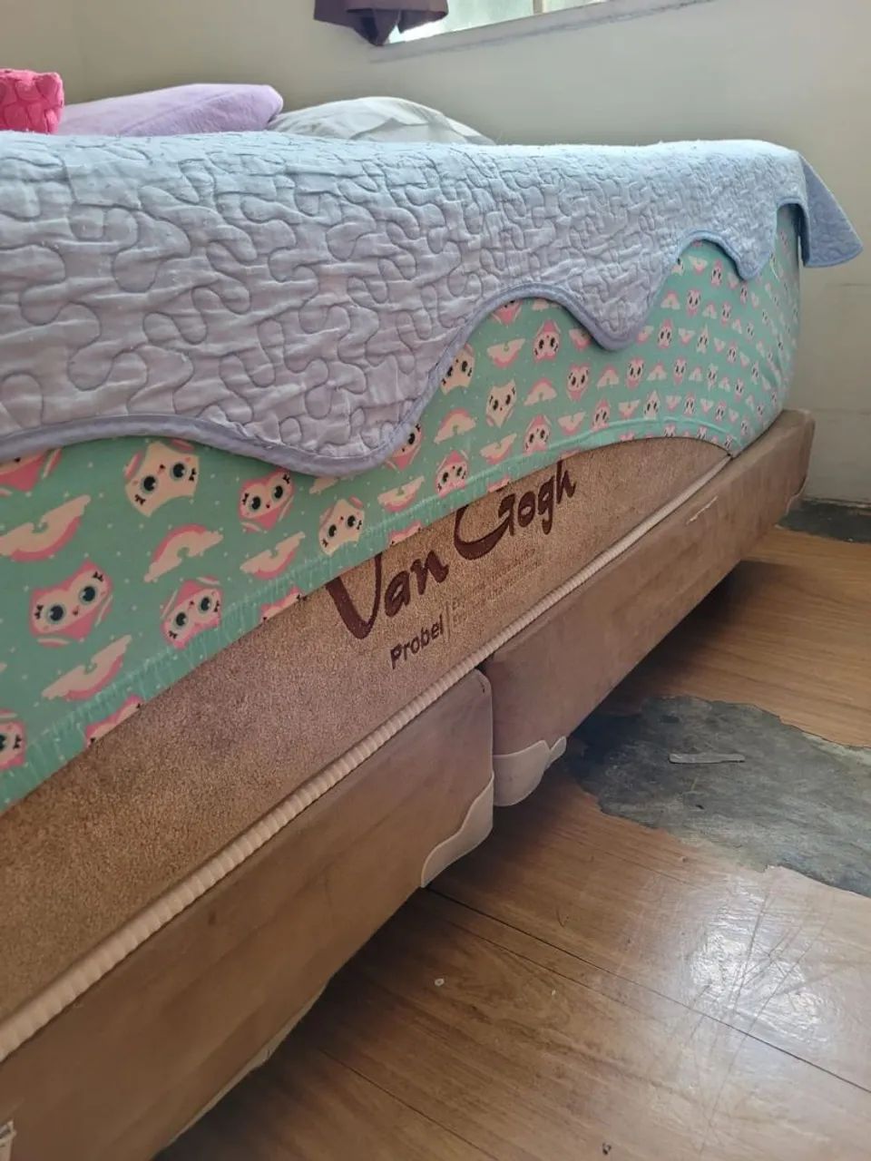 Cama Super King Probel Van Gogh + Base - Excelente qualidade - Foto 5