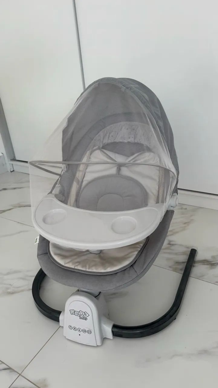 Cadeira de balanço e descanso bebê musical automática maxi baby  - Foto 2