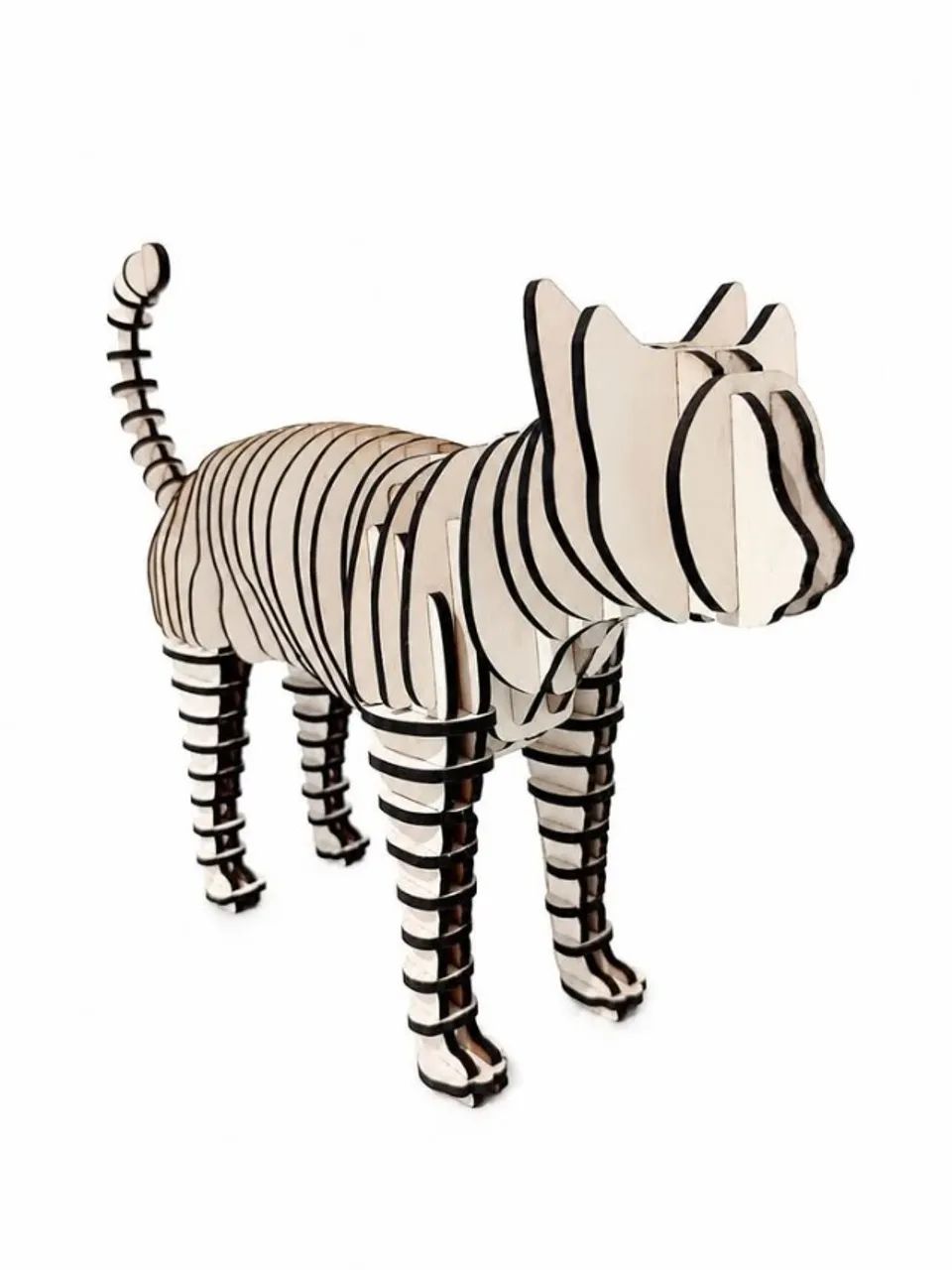 Quebra Cabeça Gato 3D