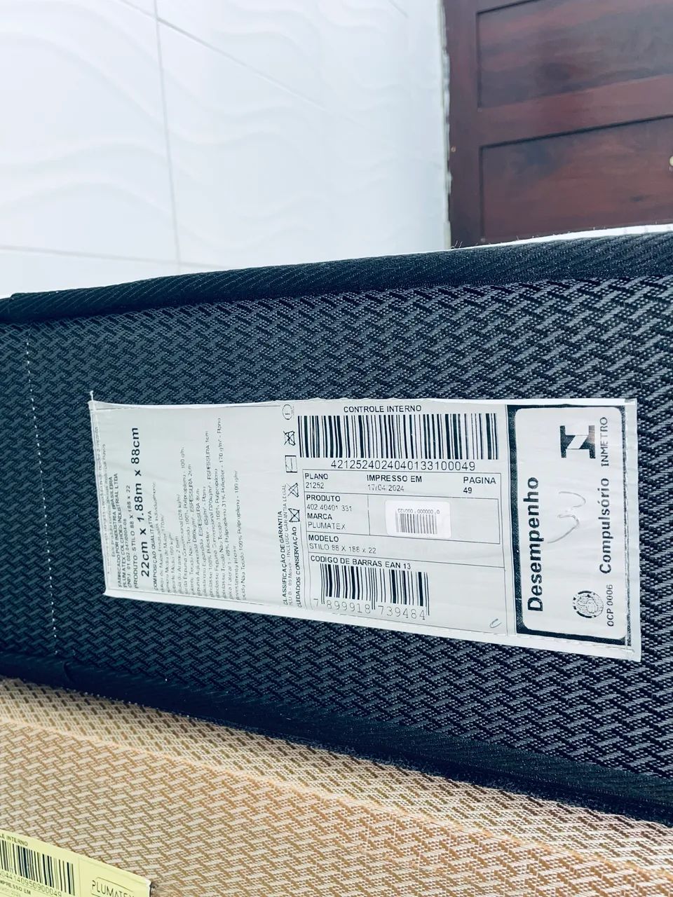 cama de solteiro plumatex  - Foto 4