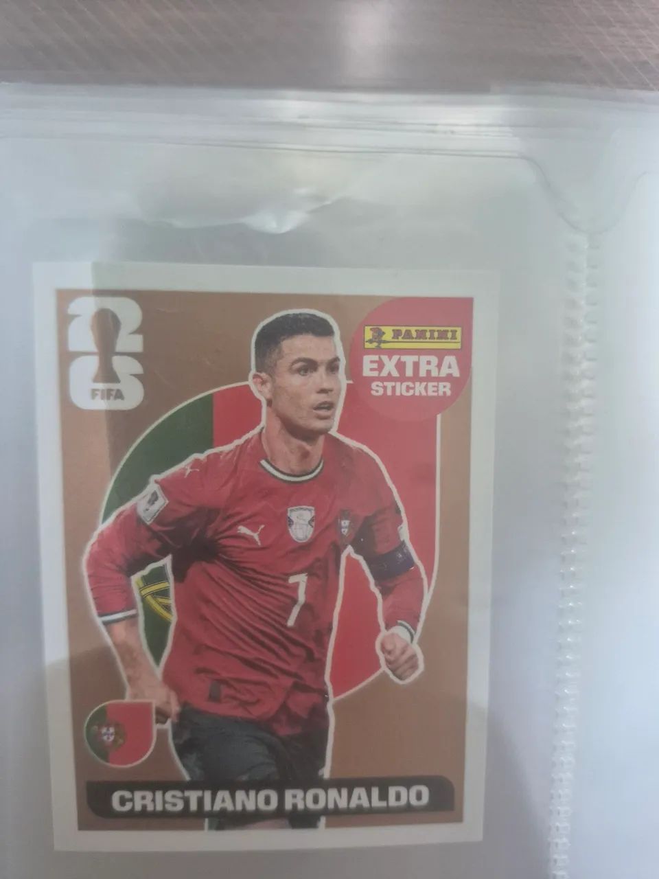 Figurinha Legend 2026 Cristiano Ronaldo Bronze