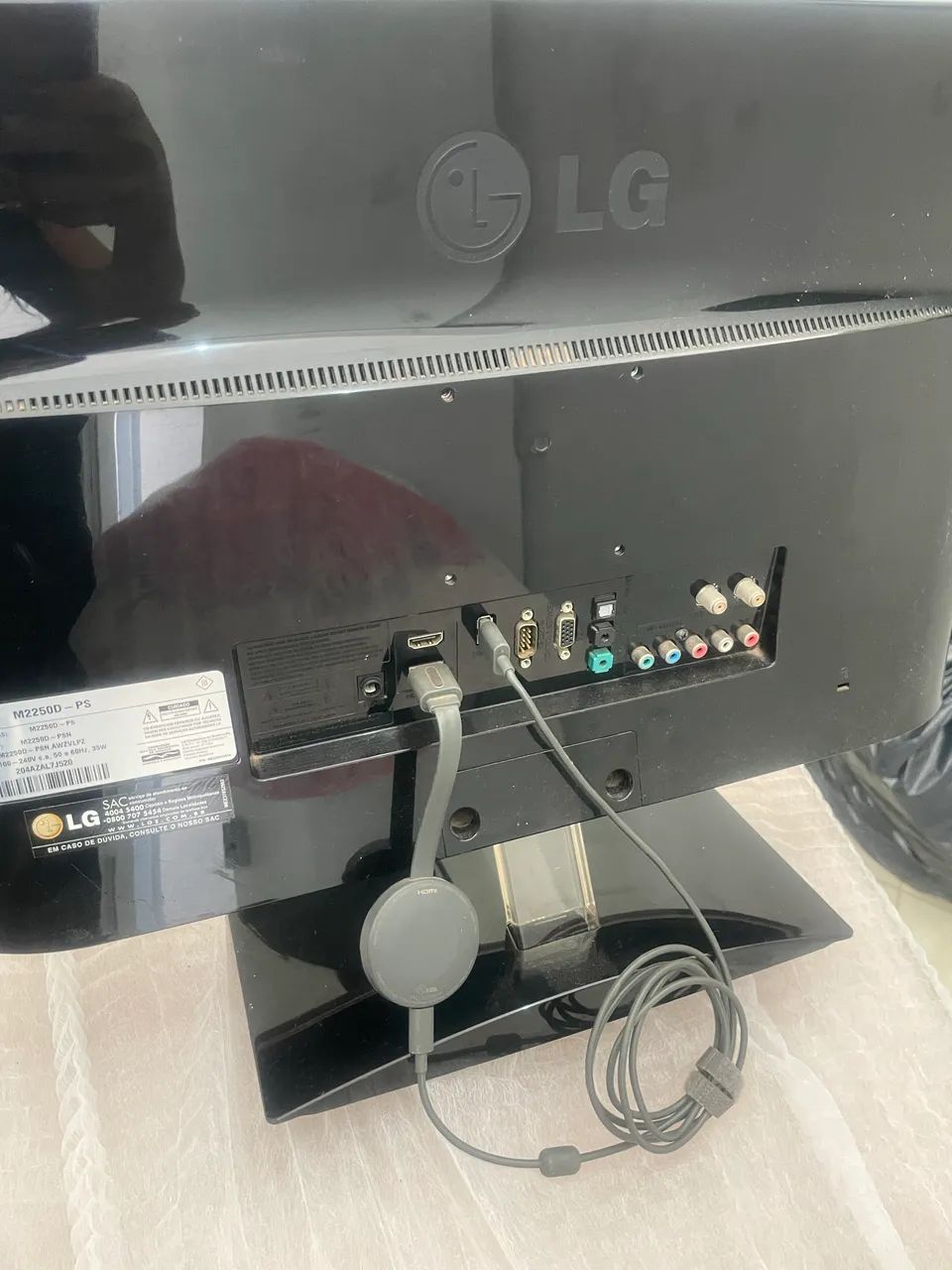 Monitor LG 17 Full Samsung M2250D com Chromecast - Foto 4