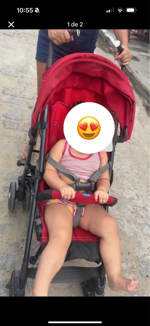 Vendo carrinho de bebe
