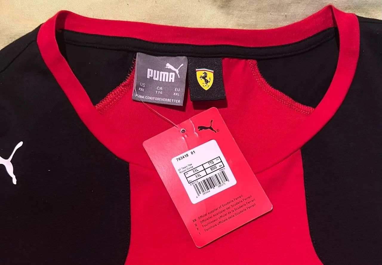 Camiseta Original Ferrari Puma Nova EGG - Foto 2