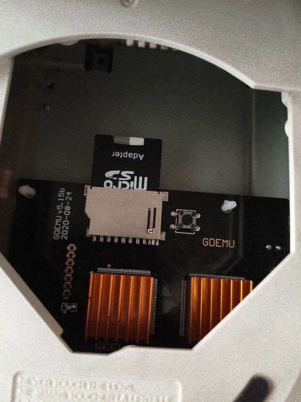 Dreamcast com gdemu e jogos - Foto 3