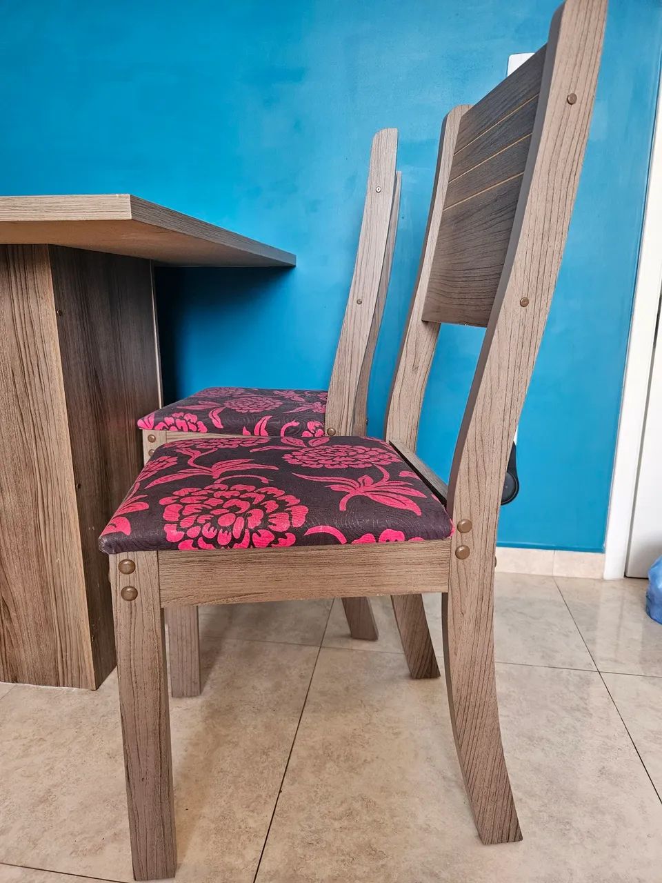 Mesa Jantar 4 cadeiras 90x90cm - Foto 2