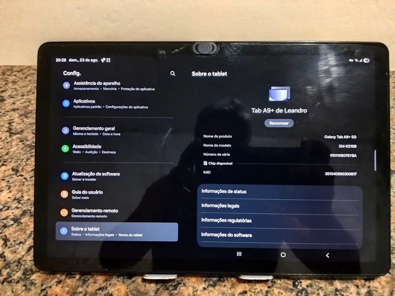 Tablet Samsung Galaxy A9 Plus 5g 11 Polegadas  - Foto 3