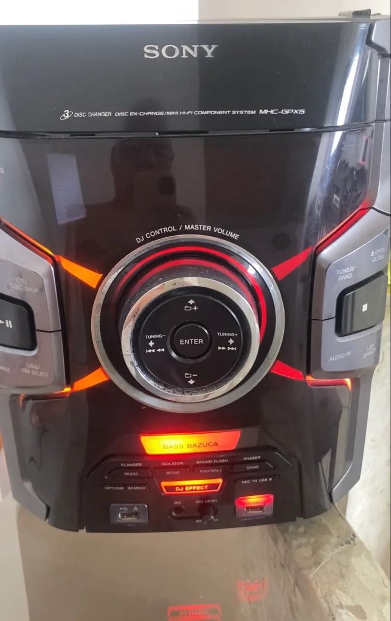 Som System GPX7 ( só aparelho c/  defeito )