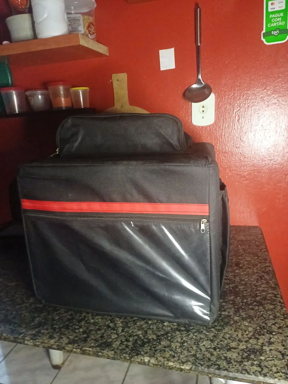 Bag motoboy , 42 litros nova(nunca usada)
